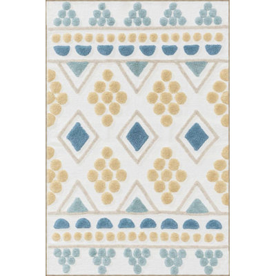 Tapis crème lavable à la machine