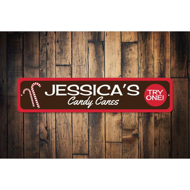 Plaque en aluminium personnalisée, H 4 po x l 18 po x P 0,04 po