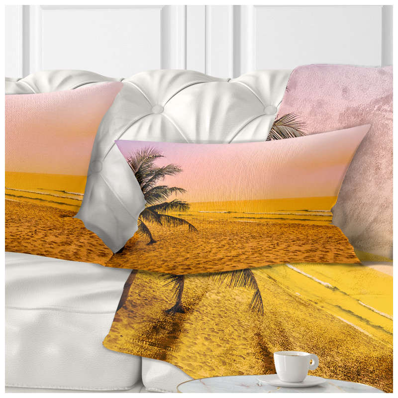 Coussin Coconut Tree Silhouette