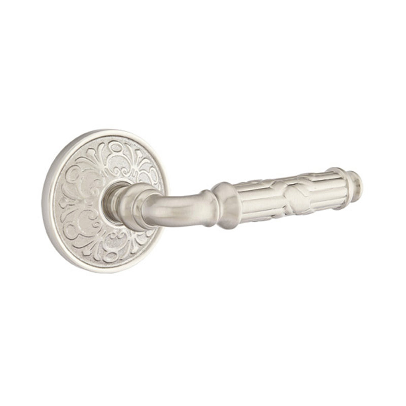 Privacy (Bed & Bath) Door Lever, Right, Satin Nickel