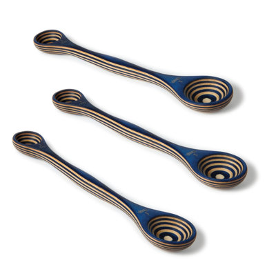 Island Bamboo 3 -Piece Wood Measuring Spoon