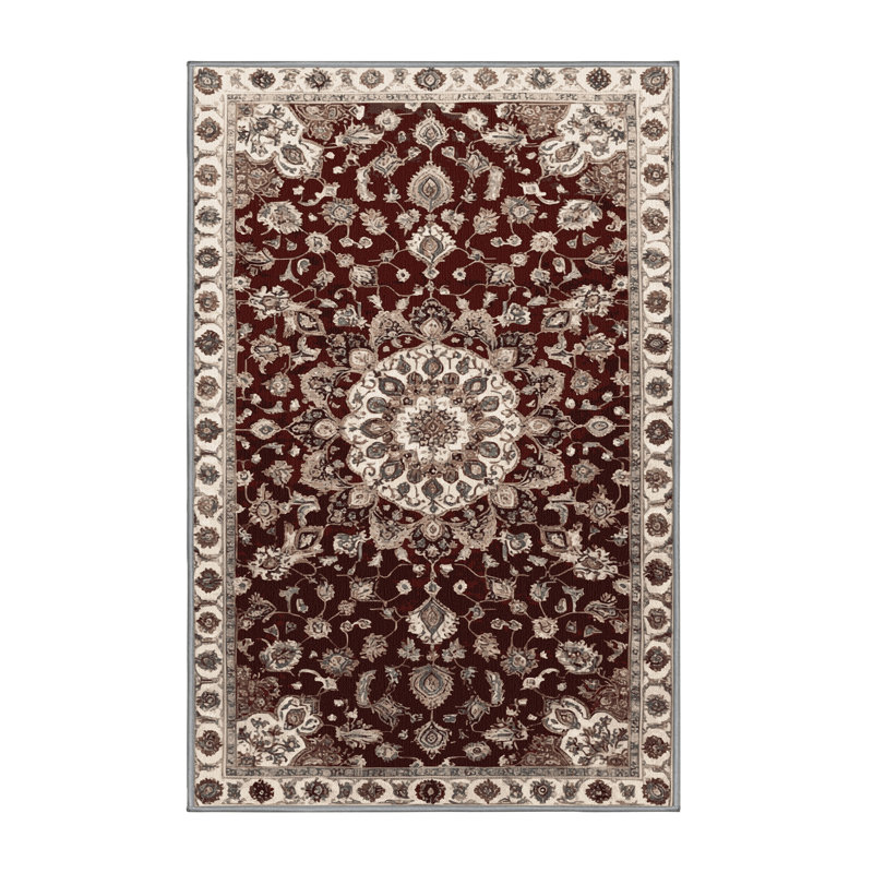 Tapis turc gris lavable à la machine, Rectangulaire 8 pi x 12 pi