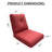 Schutt Outdoor 3.54'' Seat / Back Cushion-982084782