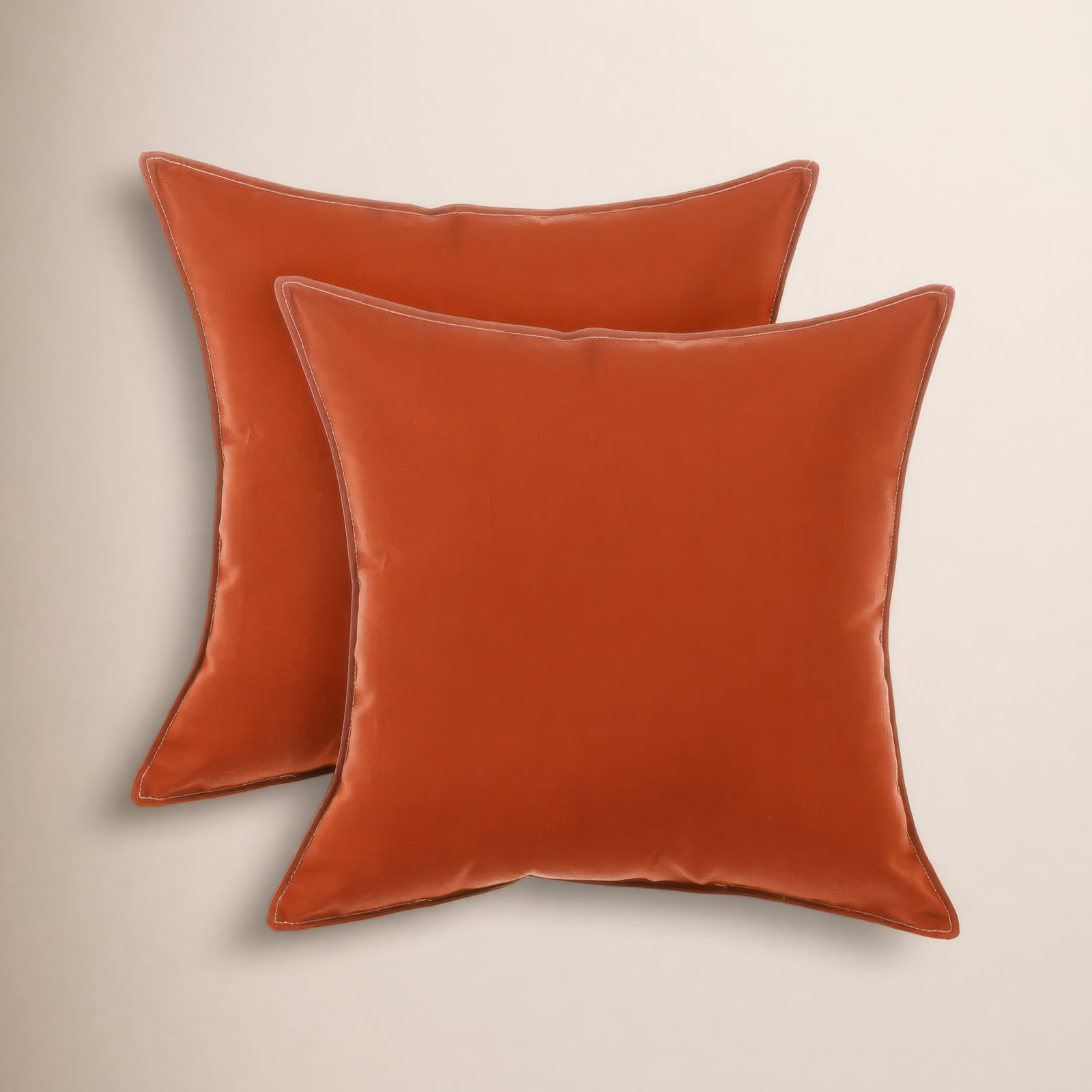 Everton 20" x 20" Sunbrella® Throw Pillow, Rust
