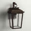 Lanterne murale d'extérieur 1 lumière DEL Mayhugh Chelesa Bronze-1593571351