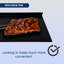 Plaque de cuisson en acier au carbone