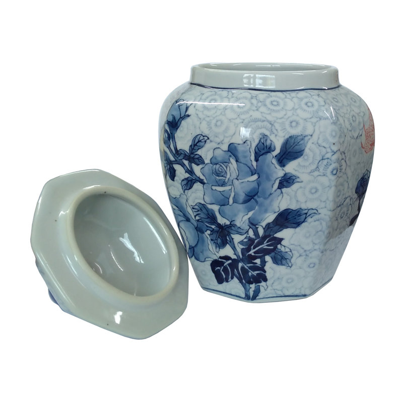 Porcelain China Ginger Jar