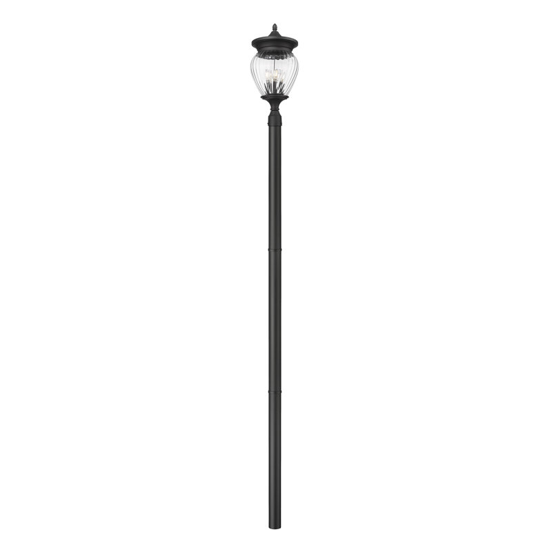 Luminaire d'extérieur 4 lumières Ashdown, H 119,25 po x l 12 po x P 12 po