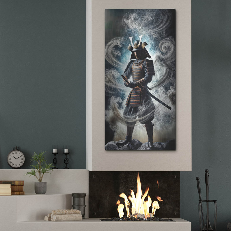  «Samurai» par Rey Klimt, art mural en métal