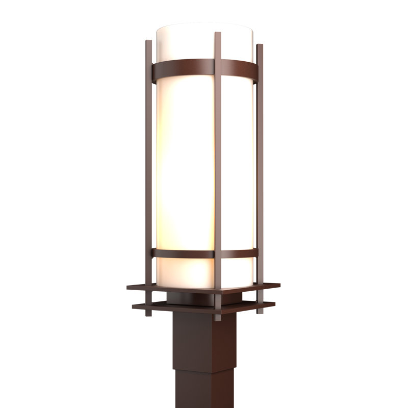 Banded Outdoor 1-Light 22" Lantern Head, Opal, Coastal Bronze
