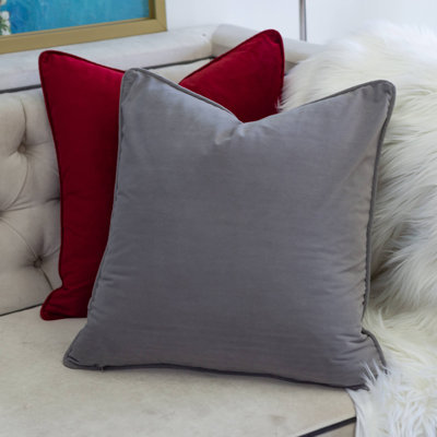 Velvet Throw Pillow