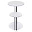 Table d'appoint ronde à 3 niveaux Dixon