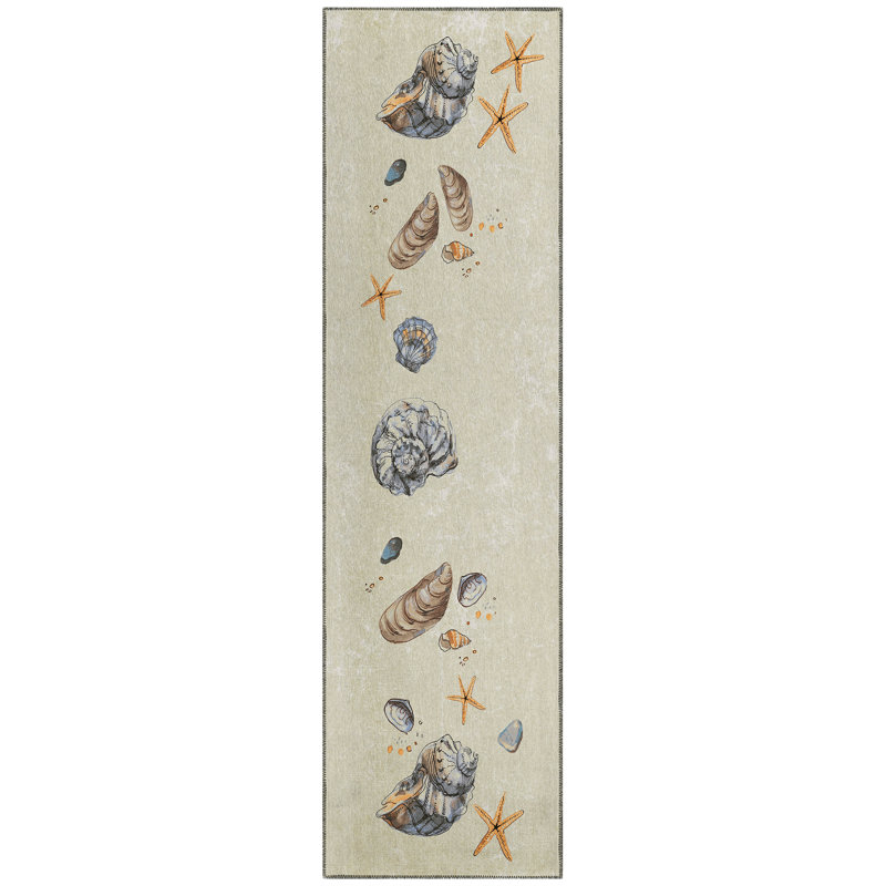 Routt Washable Indoor / Outdoor Rug, Runner 2'3" x 7'6"