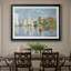 Regatta at Argenteuil-Claude Monet - Reproduction encadrée avec passe-partout et verre - 1872-2071497926-2071497946-2071497949