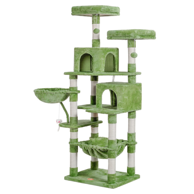 Essi 70.08'' H Cat Tree, Green
