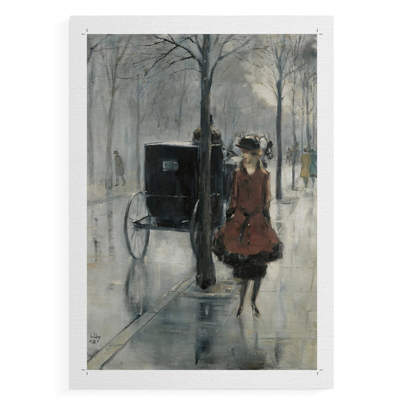 Reproduction d'animaux rétro XLVI - impression sur toile seulement - non encadrée, H 27 po x l 18 po