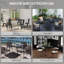 Camya Square Metal Outdoor Dining Table , 90cm cm W 90cm cm D