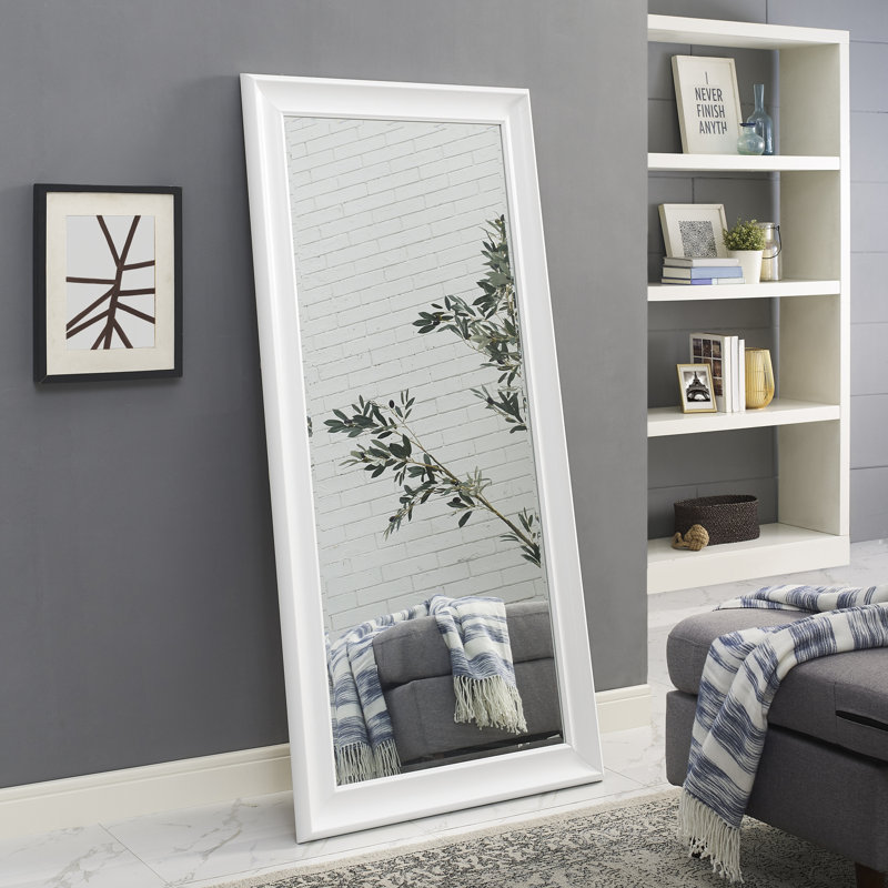 Duwaine Mirror, White