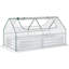 Lit de jardin surélevé galvanisé 6 pi x 3 pi Outsunny