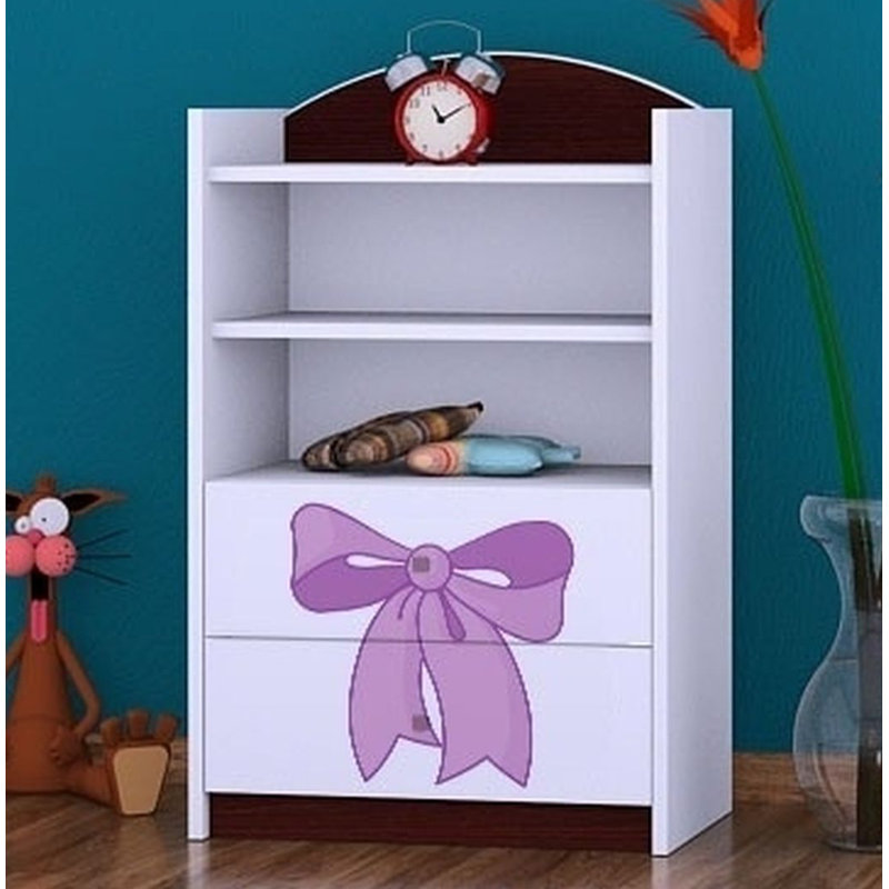 Rhiannon 96cm H X 60cm W Kids Cube, Wenge