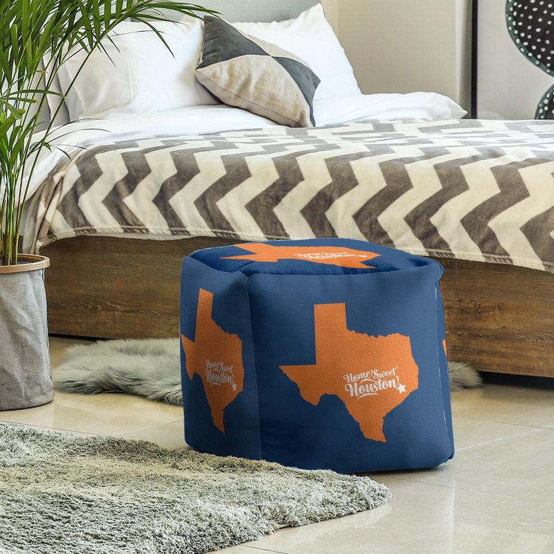 Repose-pieds cube sports houston texas, Couleurs de baseball