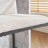 Set Of 2 Modern Upholstered Counter Height Bar Stools With Armrests, Metal Frame, Padded Seat For Comfortable Dining-1376560428
