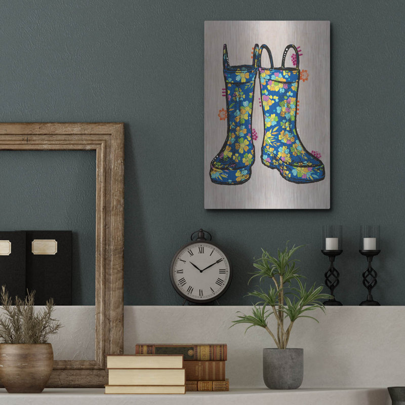 Bottes de jardin par Dean Russo, H 16 po x l 12 po 
