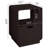 22.8" Tall Contemporary Side Table End Table with Storage Drawer, Espresso-767949796