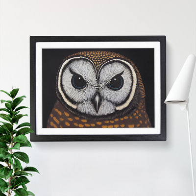 Ingenious Owl - Single Picture Frame Print