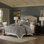 Ensemble d'édredon pour grand lit en jacquard 8 pièces Shades of Serenity