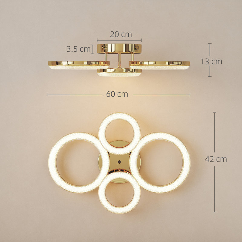 Plastic LED Flush Mount