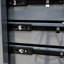 Coffre à outils à 7 tiroirs en métal avec glissières à roulement à billes, armoire de rangement verrouillable en acier sur roulettes pivotantes pour l'organisation d'ateliers.