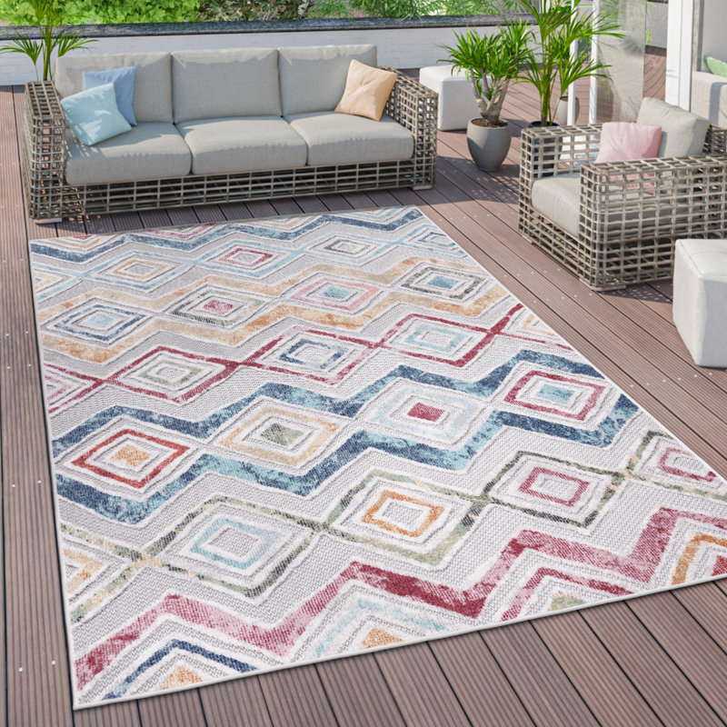 Rectangular Briaroaks Geometric Area Rug, Rectangle 240cm x 340cm