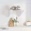 Annakate Stainless Steel Bracket Shelf-353560139
