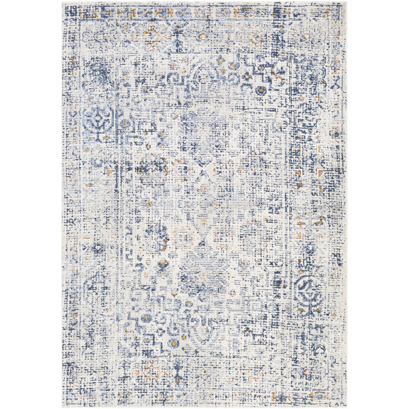 Jenneen Oriental Indoor Rug, Rectangle 6'7" x 9'