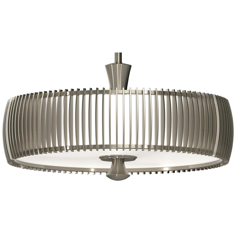 Plafonnier semi-encastré 1 lumière 17,5 po