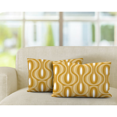 Outdoor Reversible Throw Pillow