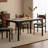 Sharitha Solid Wood Base Dining Table-2094247757