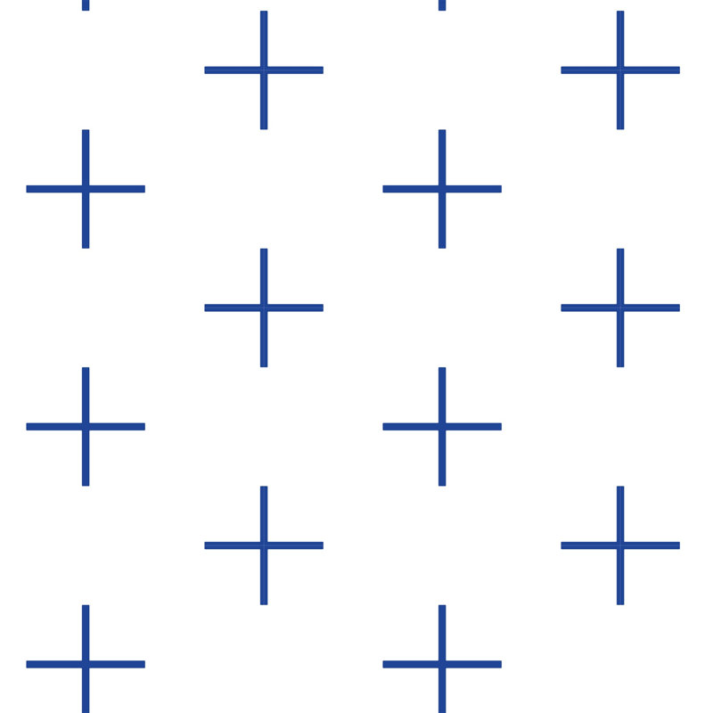 Addition Large 10' L x 24" W Wallpaper Roll, Yves Blue, Faux Grasscloth, Non-pasted