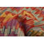 Tapis rouge en laine 3 pi 5 po x 5 pi One-of-a-Kind Voyle
