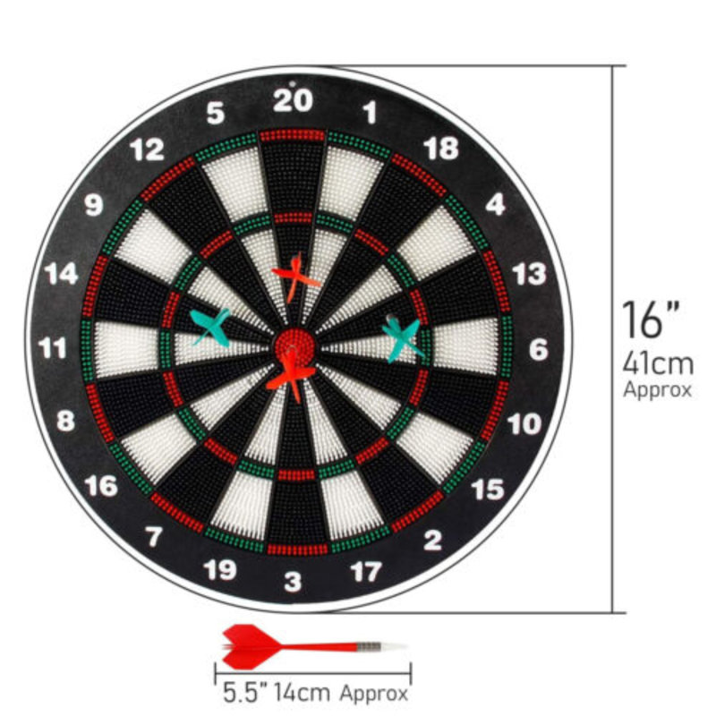 Allaire Freeport Park Magnetic Dartboard (Darts Included)