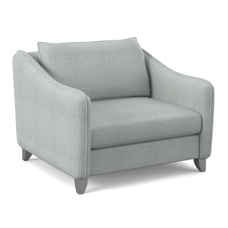 Monterey Outdoor Lounge Chair, Light Grey Linen 6032-010