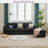 88” Square Arm Sofa With Ottoman-1730165886