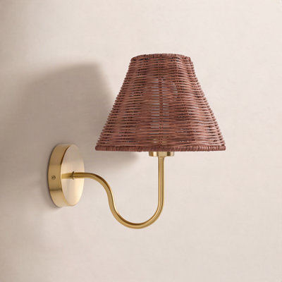Single Light Armed Sconce