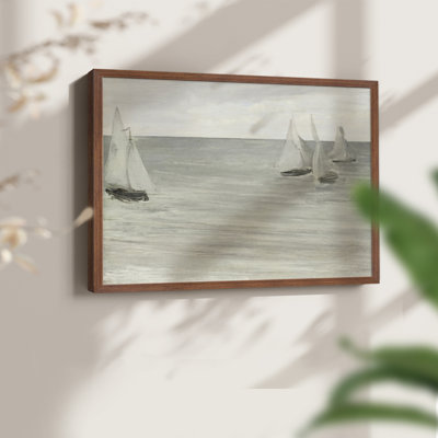 Motifs nautiques rétro - Lxxxi - impression encadrée - réversible