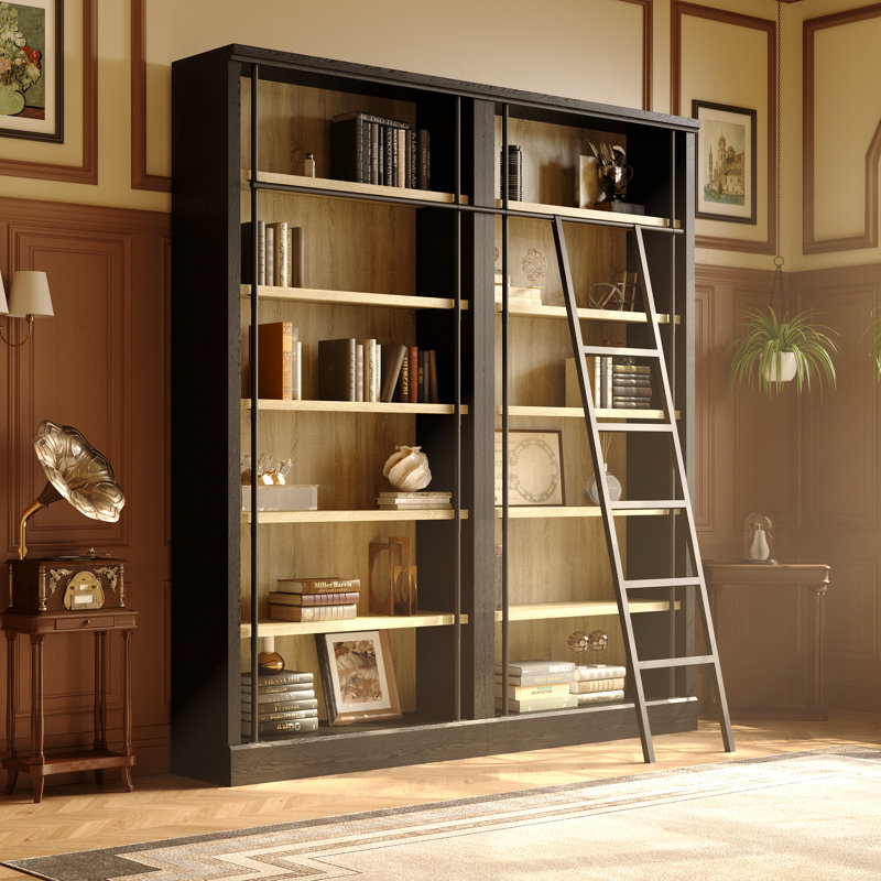 Aashish 86.6'' Tall Bookcase , 1