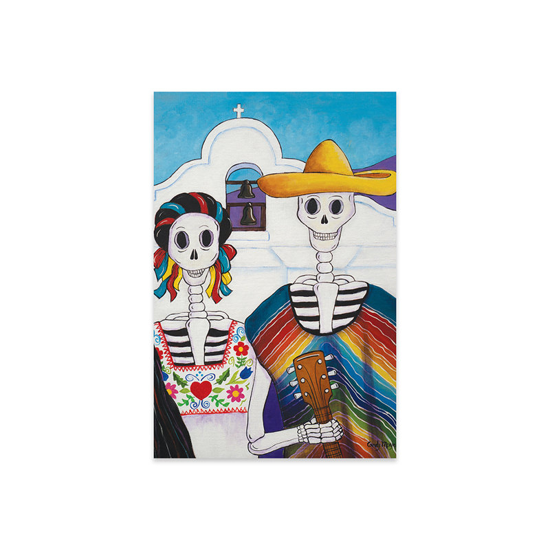«Mexicain gothique» par Candy Mayer - impression non encadrée, H 24 po x l 16 po x P 0,25 po