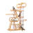 Solid Wooden Cat Tree Tower/Multifunctional Cat Climbing Frame