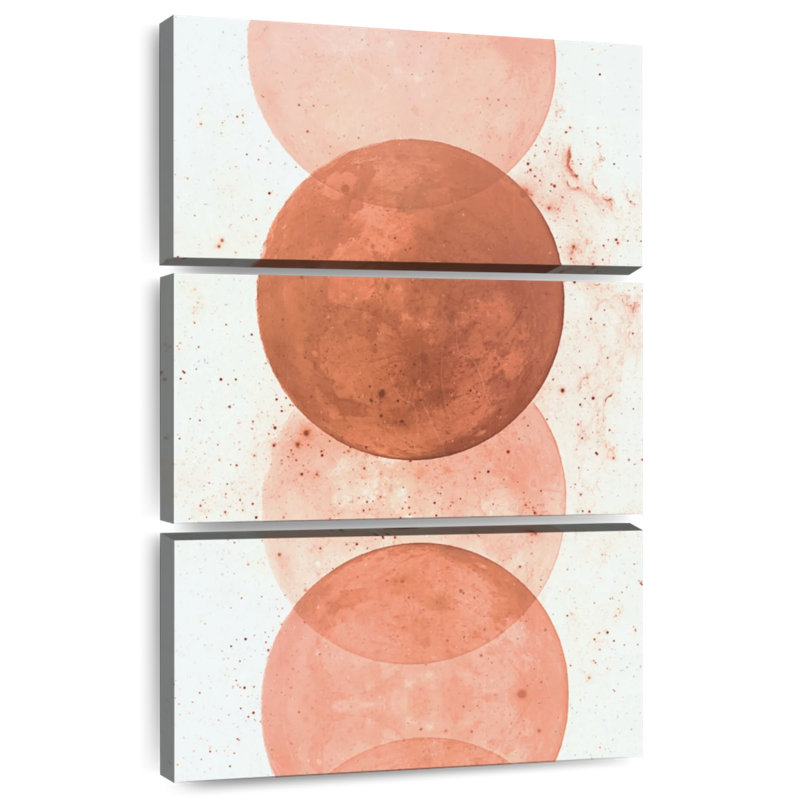 Oberle Sunset Circles, 74" H x 48" W
