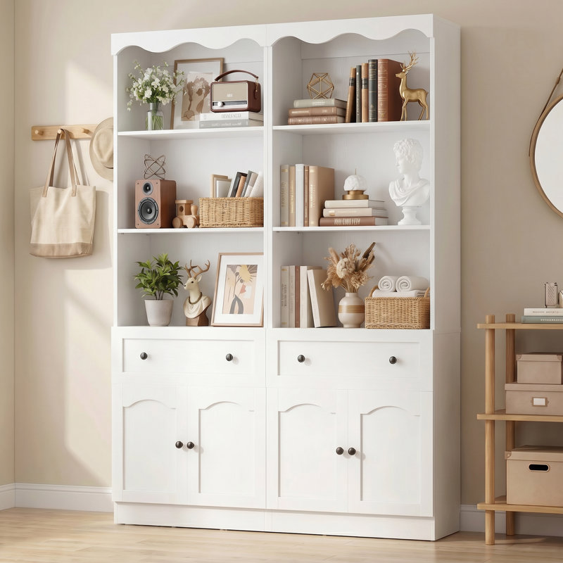 Armoire avec tiroirs en bois